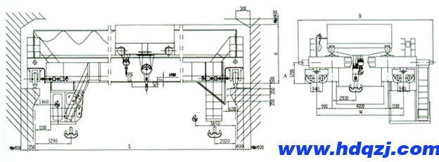 QD型125/32噸電動雙梁橋式起重機(jī)